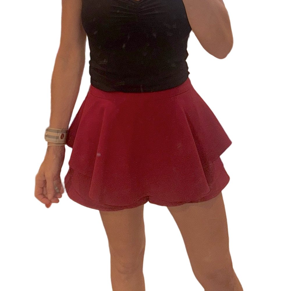 Free the Roses Red Skirt - Picture 4 of 6